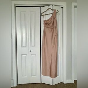 BHLDN One Shoulder Dress